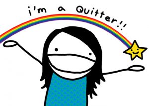 quitter