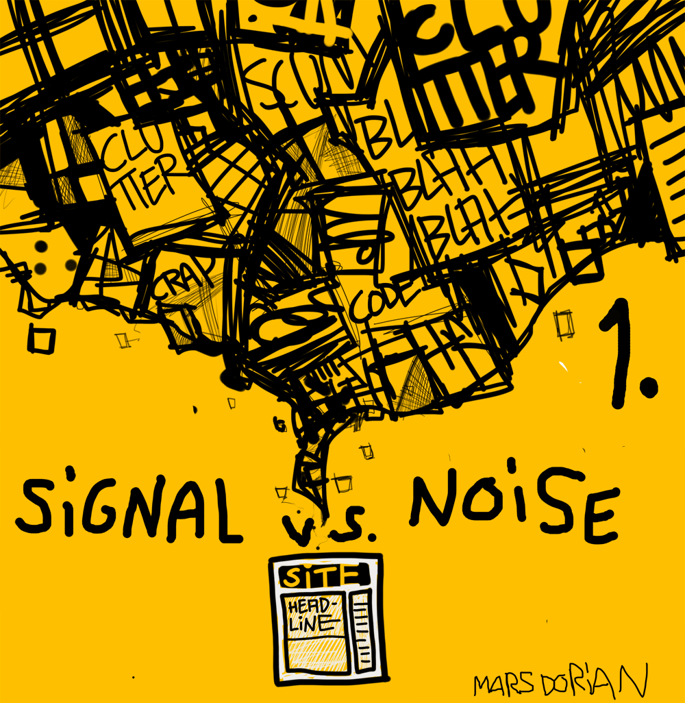 social media signal versus noise