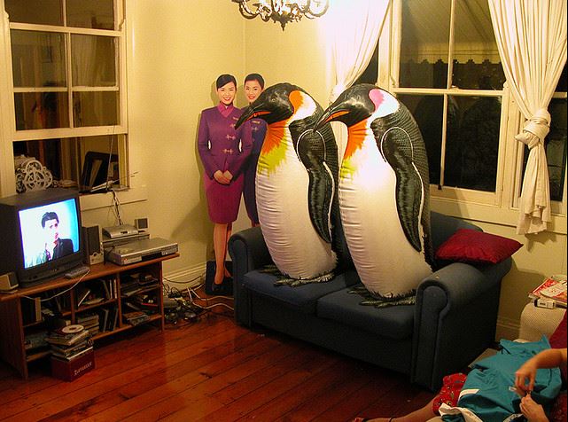 A USC researcher also concludes that inflatable penguins will consume 68% more content than humans by 2016.
