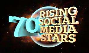 70 rising social media stars