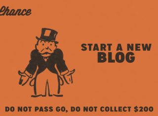 start a new blog