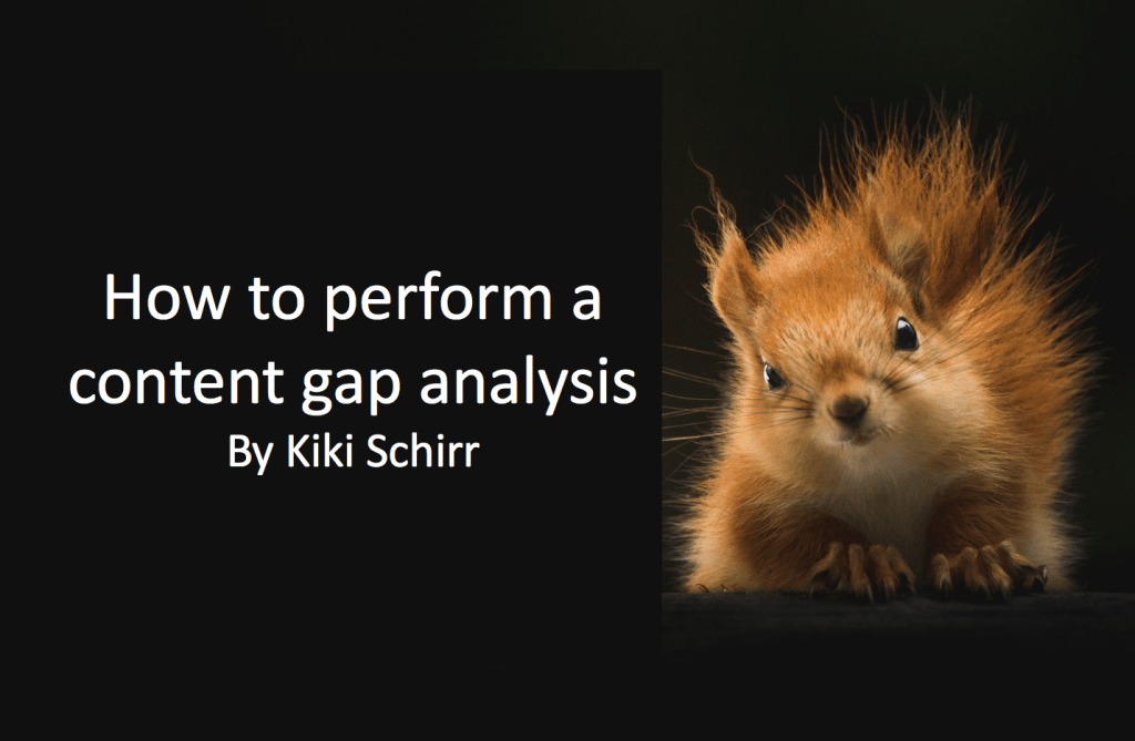 content gap analysis