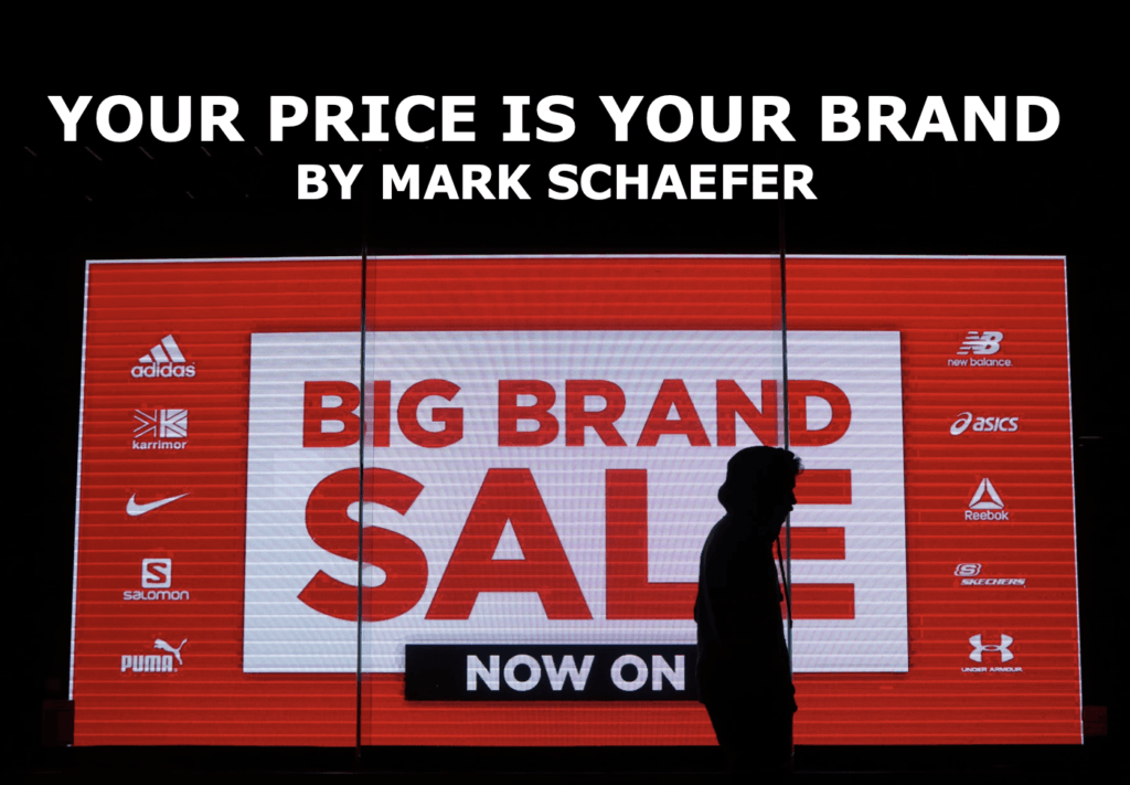 Your price determines your brand