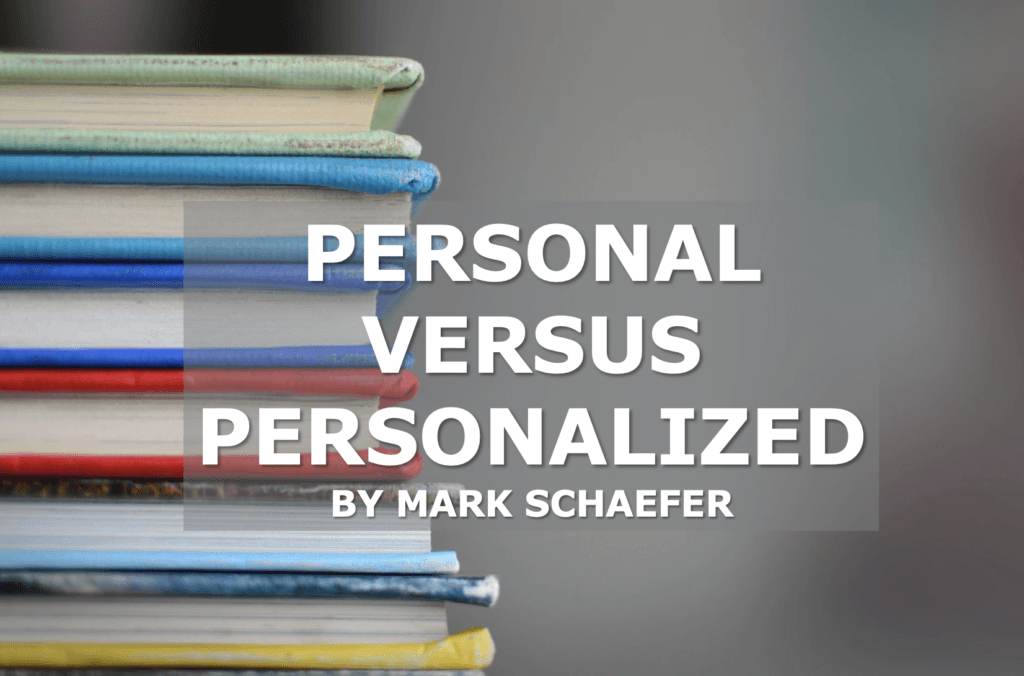 personalized versus personal