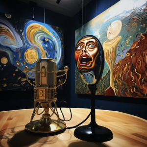 voice-synthesized podcast