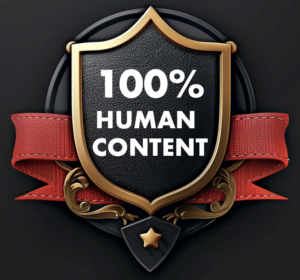 100 percent human content