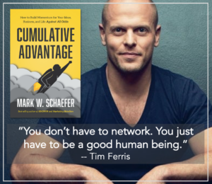 cumulative advantage Tim Ferriss