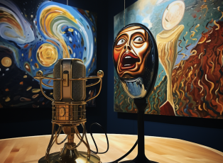 voice-synthesized podcast